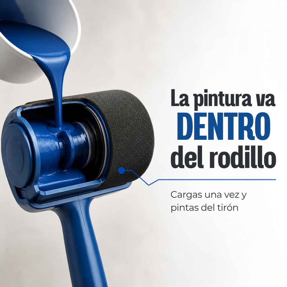 Set Rodillo de Pintura Recargable