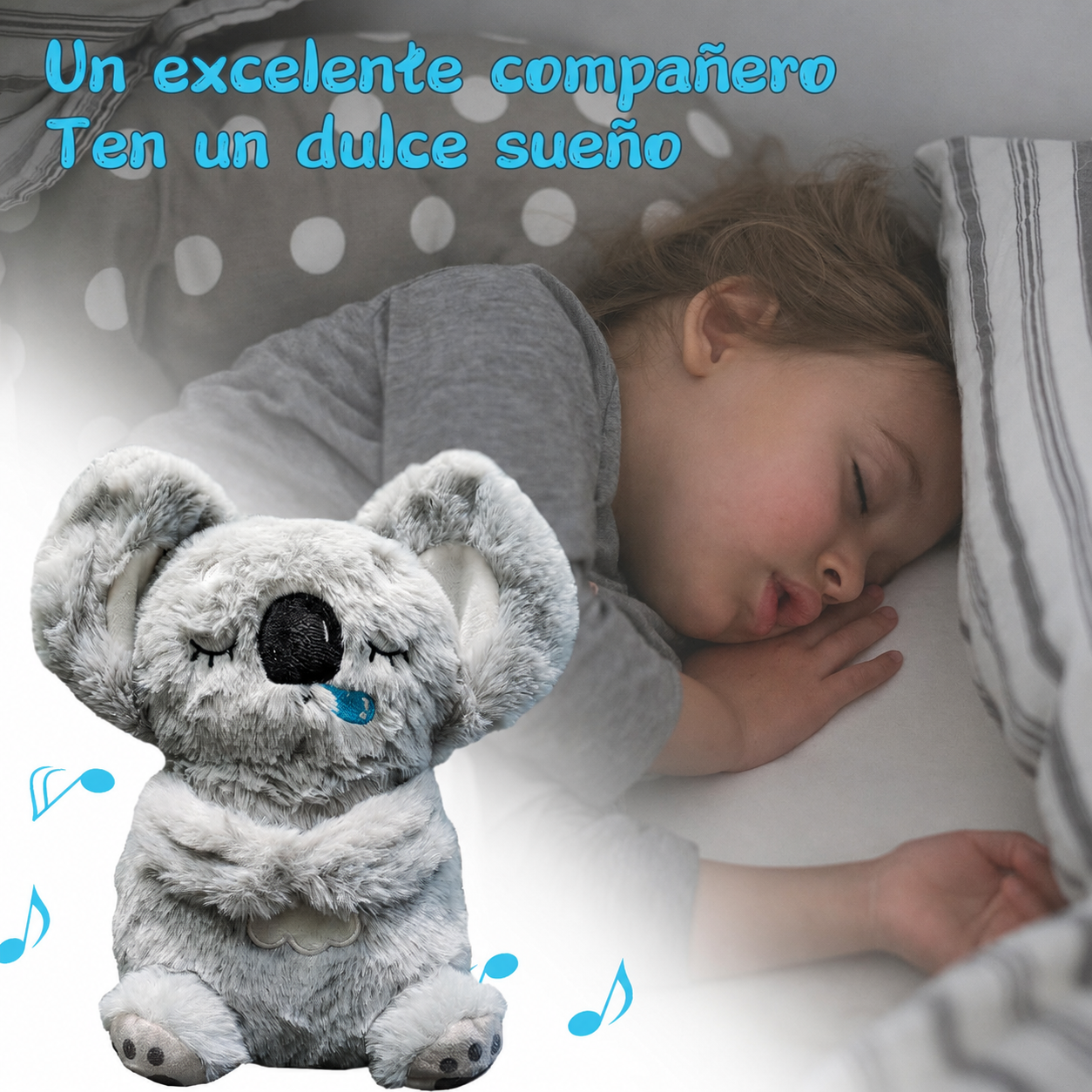 Peluche Relajante que Simula Respiración