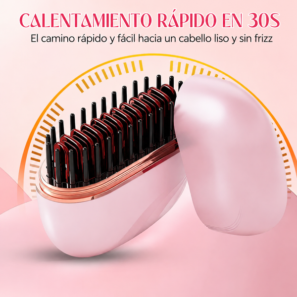 Mini Cepillo Alisador Portátil