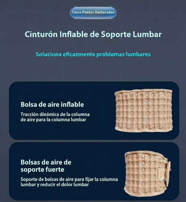Cinturón de Descompresión Lumbar