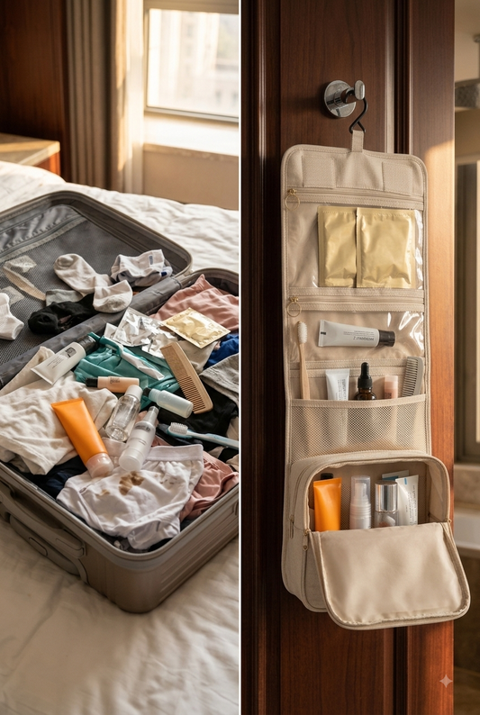 Neceser de Viaje Colgable · Organizador Impermeable