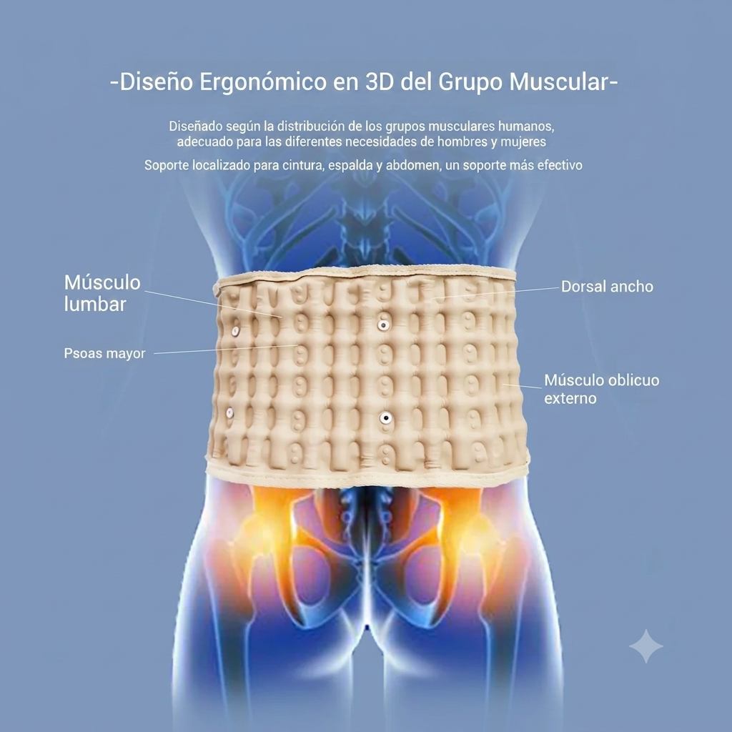 Cinturón de Descompresión Lumbar