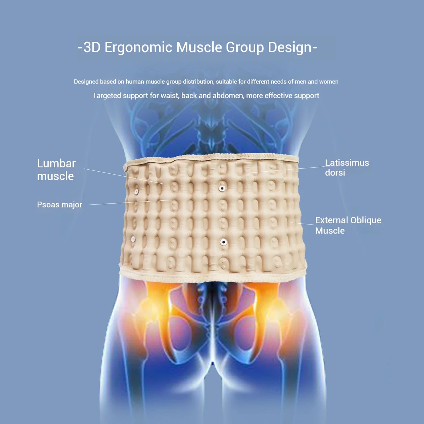 Cinturón de Descompresión Lumbar